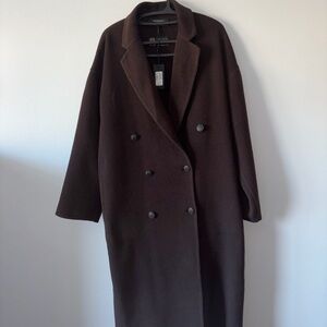 rag & bone Dark Brown Trench Coat